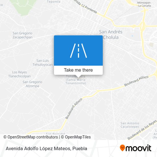 Mapa de Avenida Adolfo López Mateos