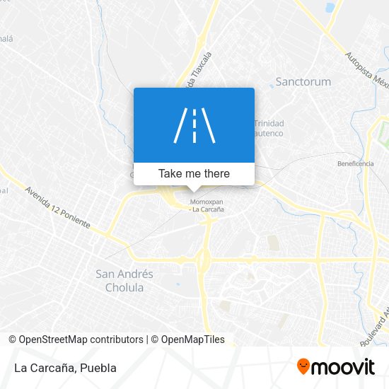 Mapa de La Carcaña