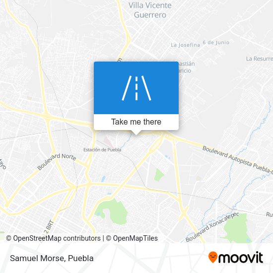 Mapa de Samuel Morse