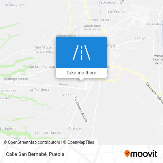 Calle San Bernabé map