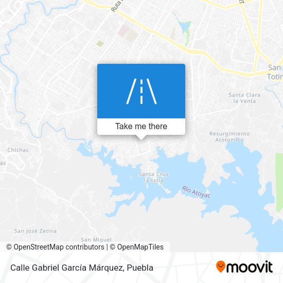 Calle Gabriel García Márquez map