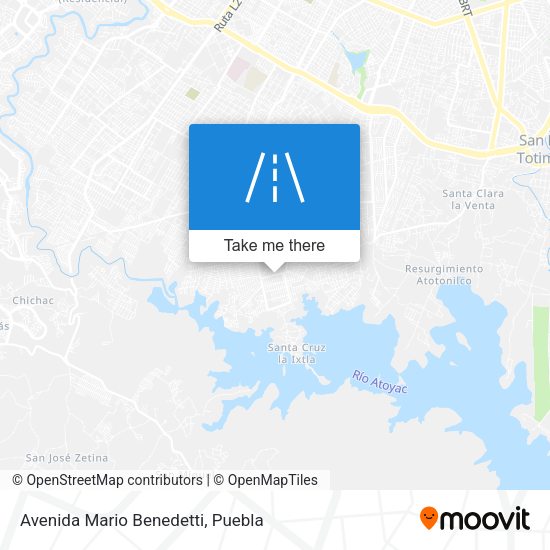 Mapa de Avenida Mario Benedetti