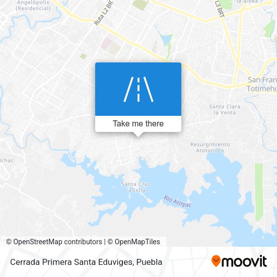 Mapa de Cerrada Primera Santa Eduviges