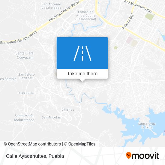 Mapa de Calle Ayacahuites