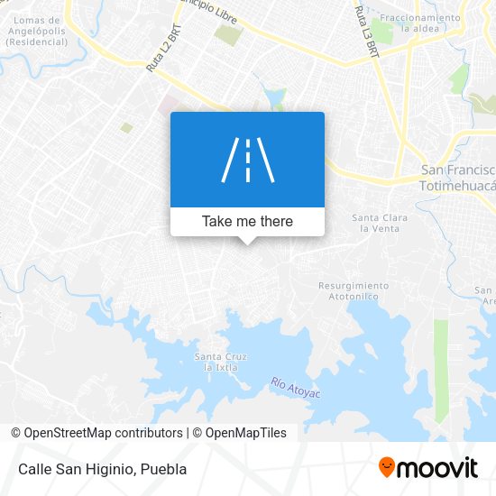 Mapa de Calle San Higinio