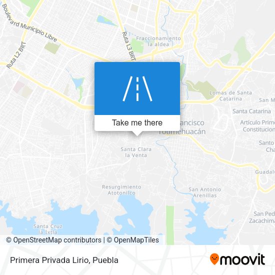 Mapa de Primera Privada Lirio