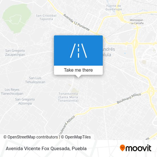 Mapa de Avenida Vicente Fox Quesada
