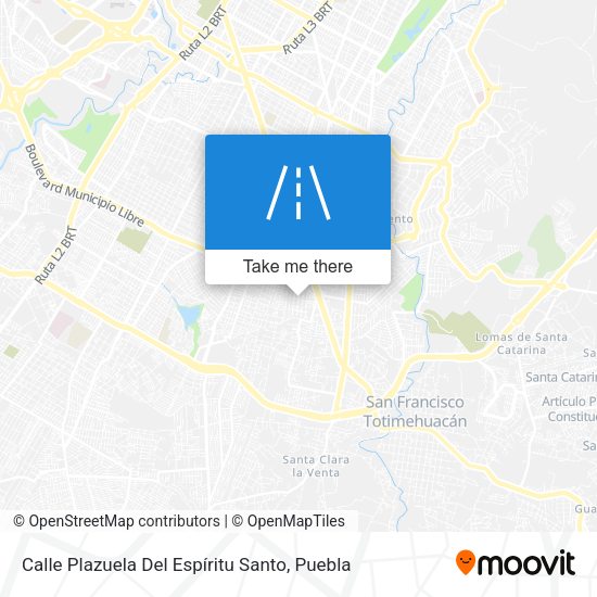 Calle Plazuela Del Espíritu Santo map