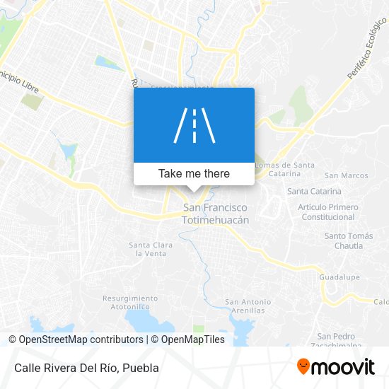 Calle Rivera Del Río map