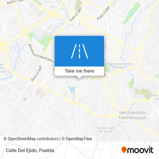 Calle Del Ejido map