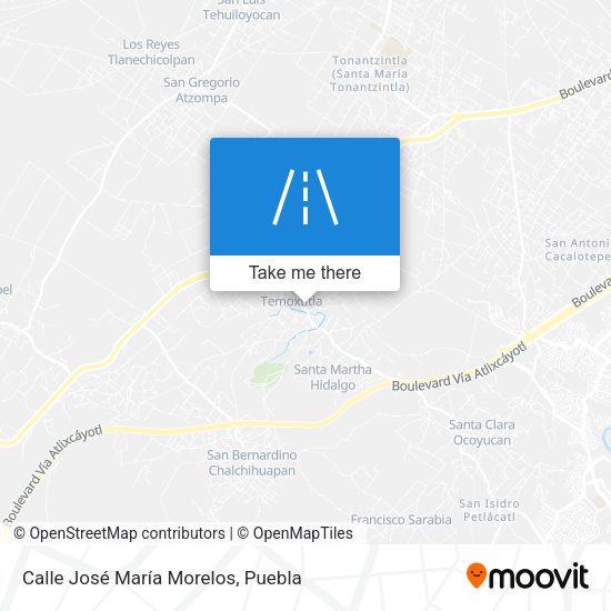 Calle José María Morelos map