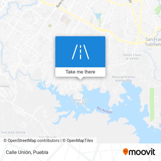 Mapa de Calle Unión