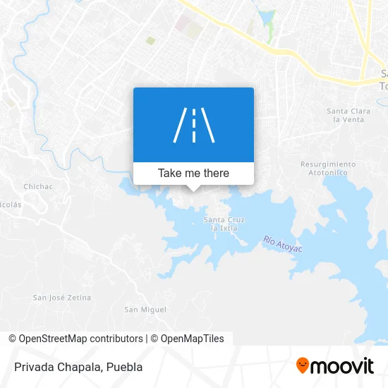 Privada Chapala map