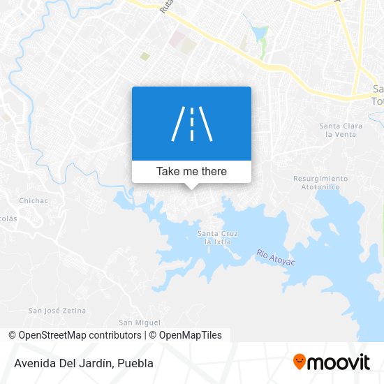 Avenida Del Jardín map