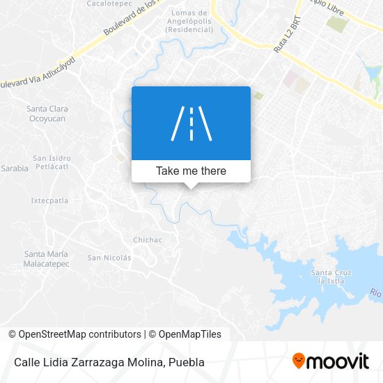 Calle Lidia Zarrazaga Molina map