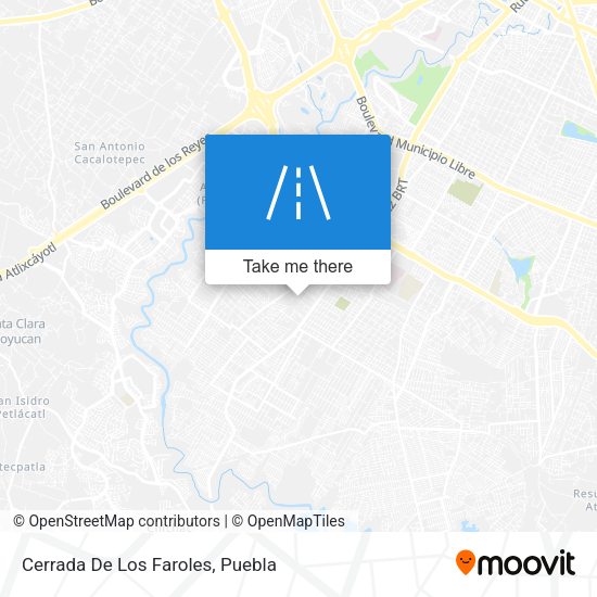 Cerrada De Los Faroles map