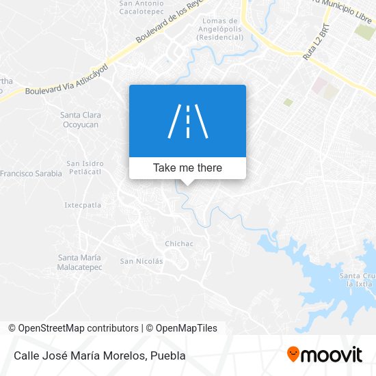 Calle José María Morelos map
