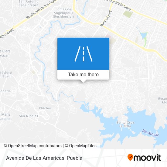 Avenida De Las Americas map