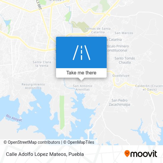 Calle Adolfo López Mateos map