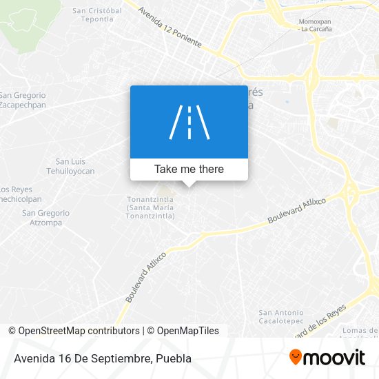 Mapa de Avenida 16 De Septiembre