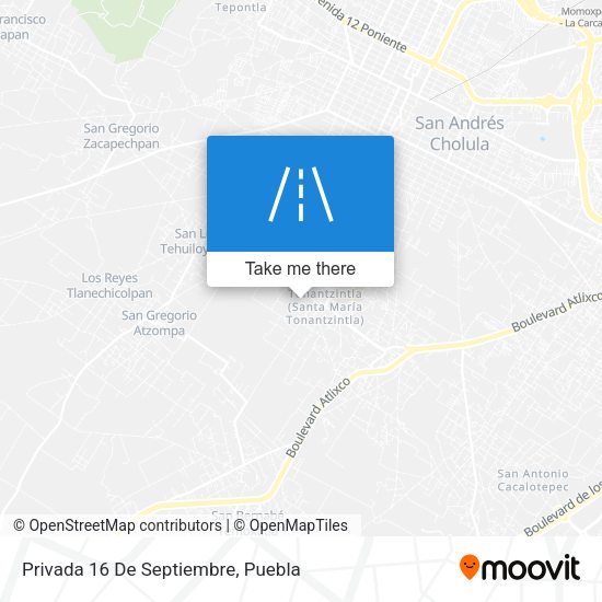 Mapa de Privada 16 De Septiembre