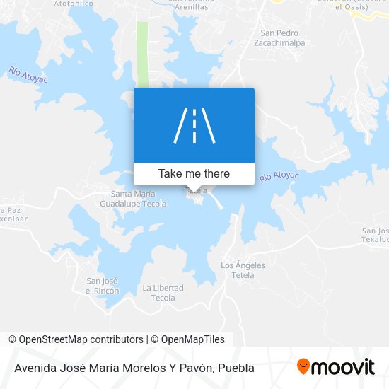 Mapa de Avenida José María Morelos Y Pavón