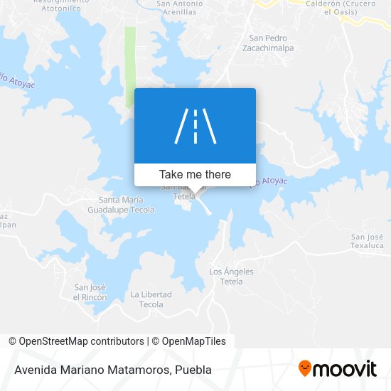 Avenida Mariano Matamoros map