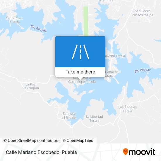 Calle Mariano Escobedo map