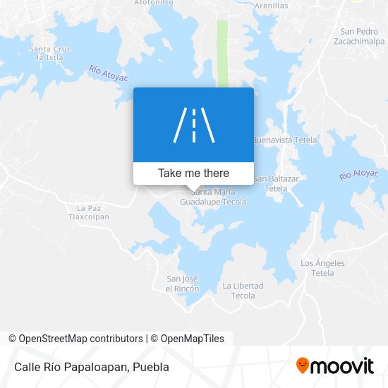 Calle Río Papaloapan map