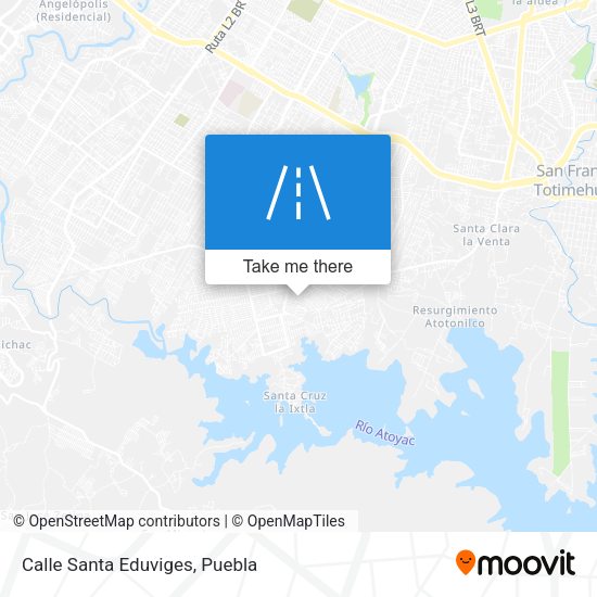 Mapa de Calle Santa Eduviges