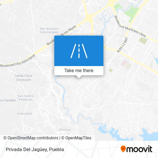 Mapa de Privada Del Jagüey