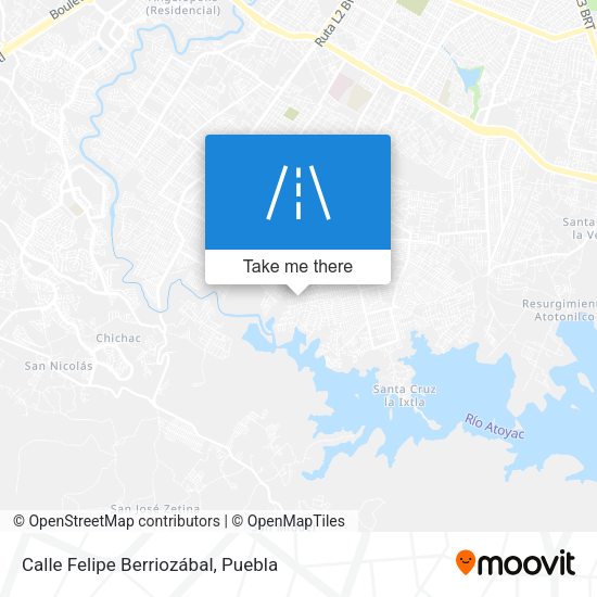 Calle Felipe Berriozábal map