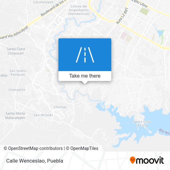 Mapa de Calle Wenceslao