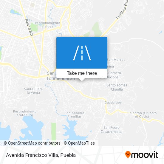 Mapa de Avenida Francisco Villa