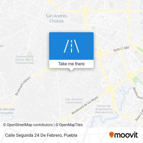 Calle Segunda 24 De Febrero map