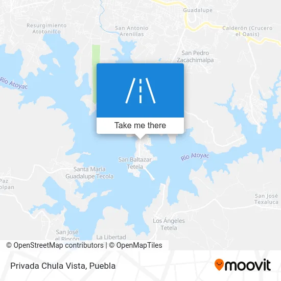 Privada Chula Vista map