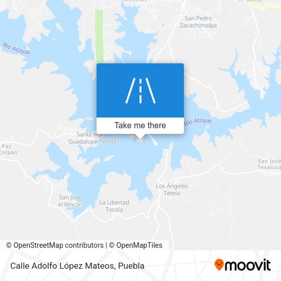 Mapa de Calle Adolfo López Mateos