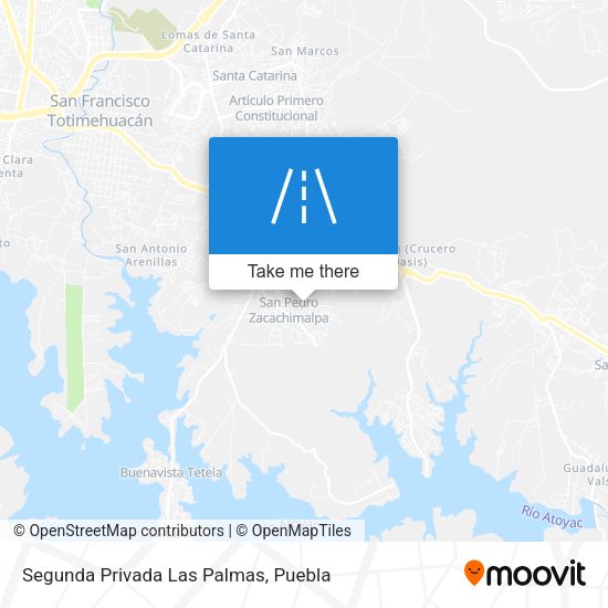 Mapa de Segunda Privada Las Palmas
