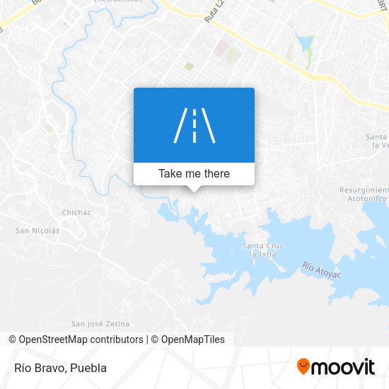 Mapa de Río Bravo