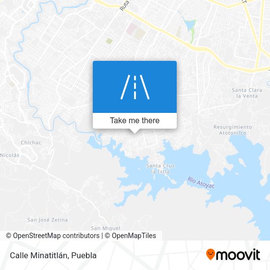 Mapa de Calle Minatitlán