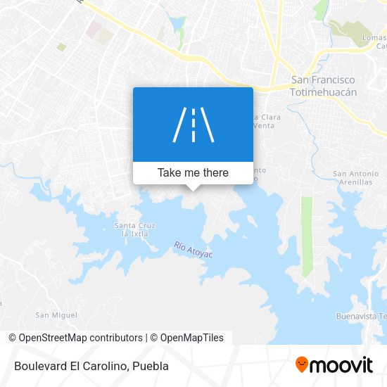 Mapa de Boulevard El Carolino