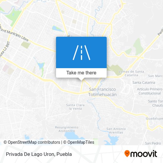 Mapa de Privada De Lago Uron