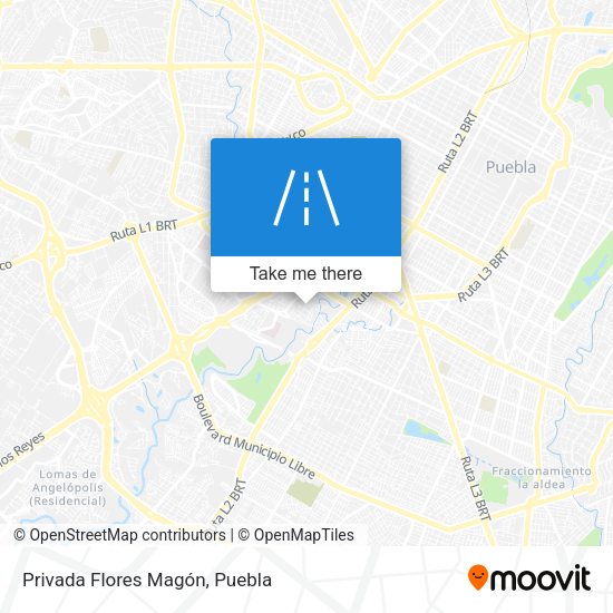 Privada Flores Magón map