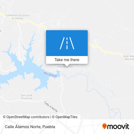 Calle Álamos Norte map
