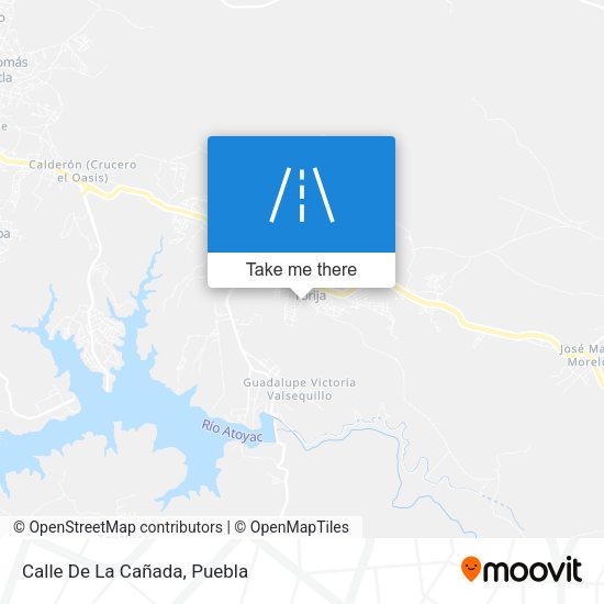 Calle De La Cañada map