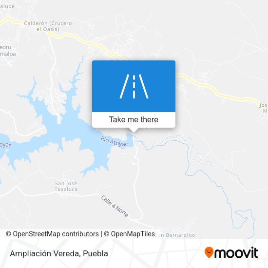 Mapa de Ampliación Vereda