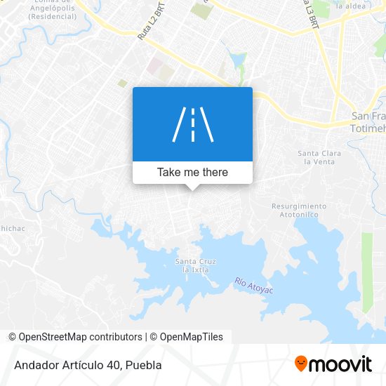 Andador Artículo 40 map