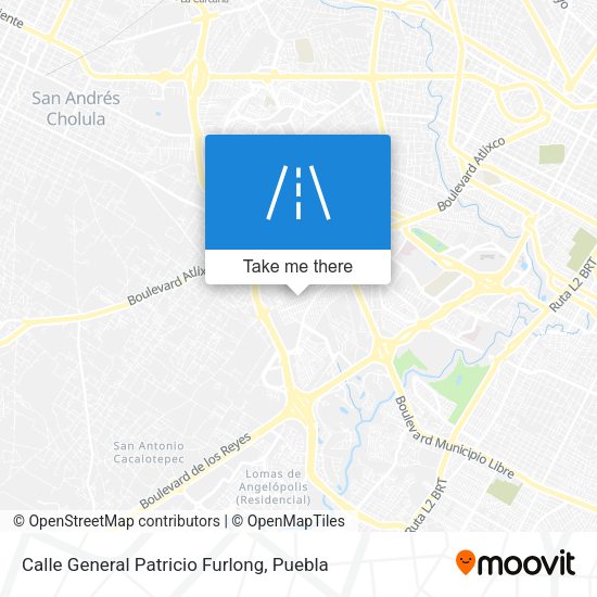 Calle General Patricio Furlong map
