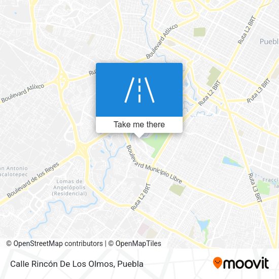 Calle Rincón De Los Olmos map