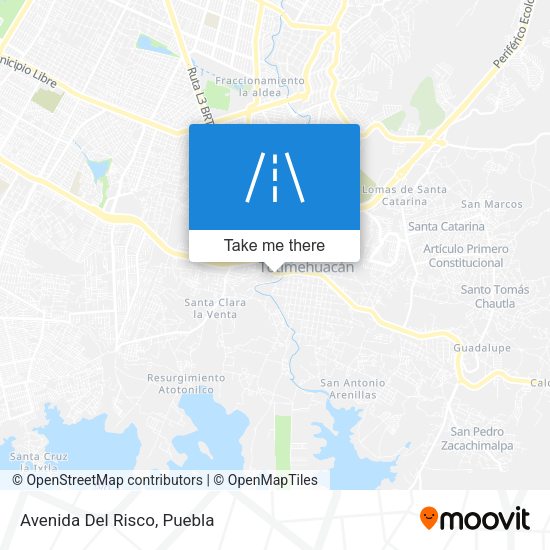 Mapa de Avenida Del Risco
